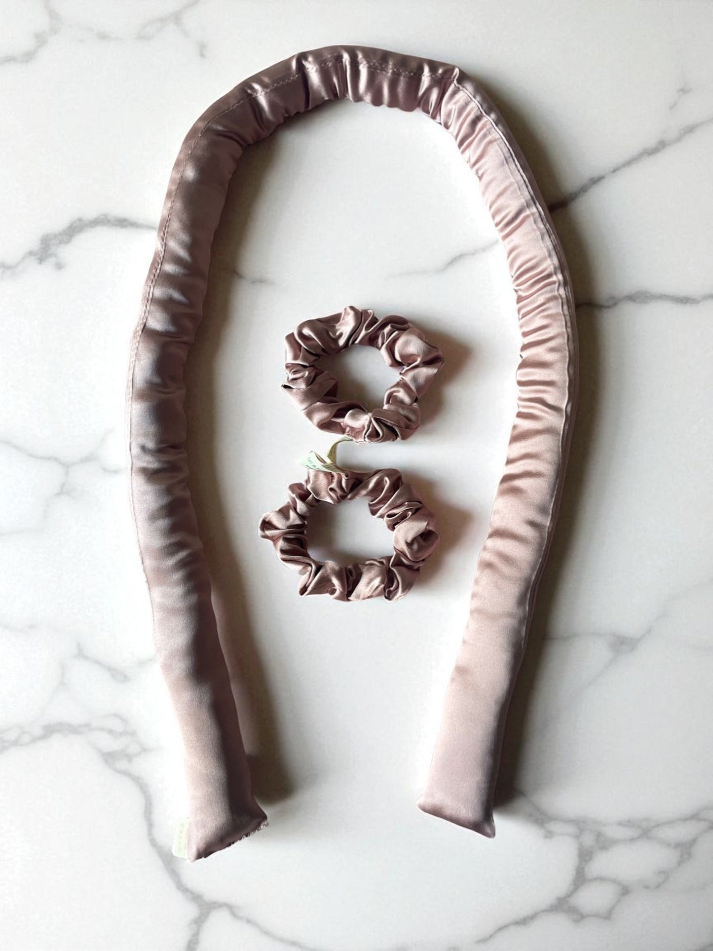Luxury Silk Heatless Curler – 30 Momme, Handmade in Sweden