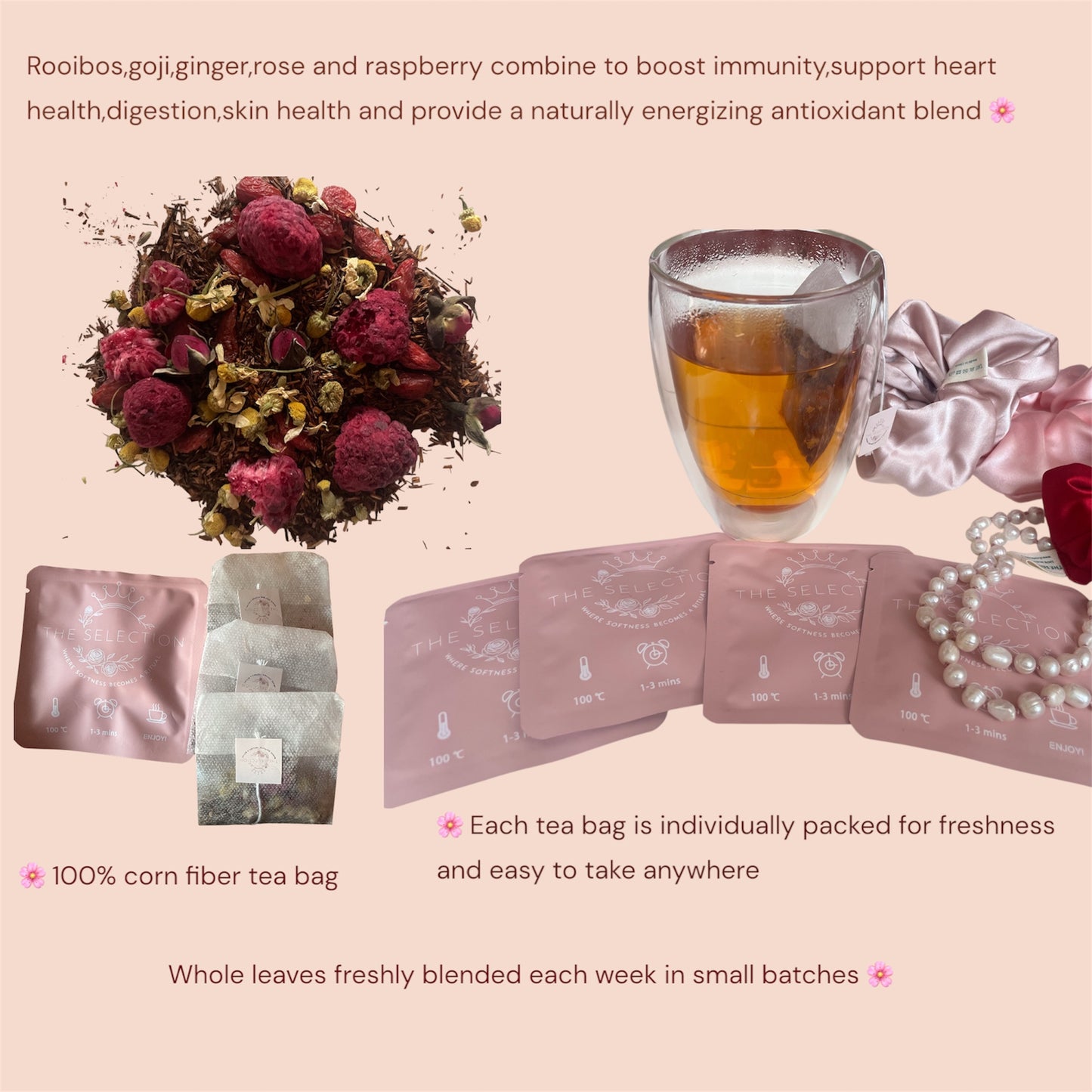 The Soft Living Tea Trio – LUMI, MOONDOWN & RISE Herbal Blends