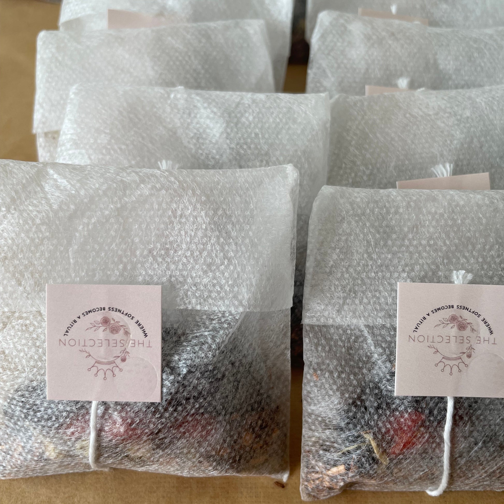 Corn fiber bag herbal loose leaf tea