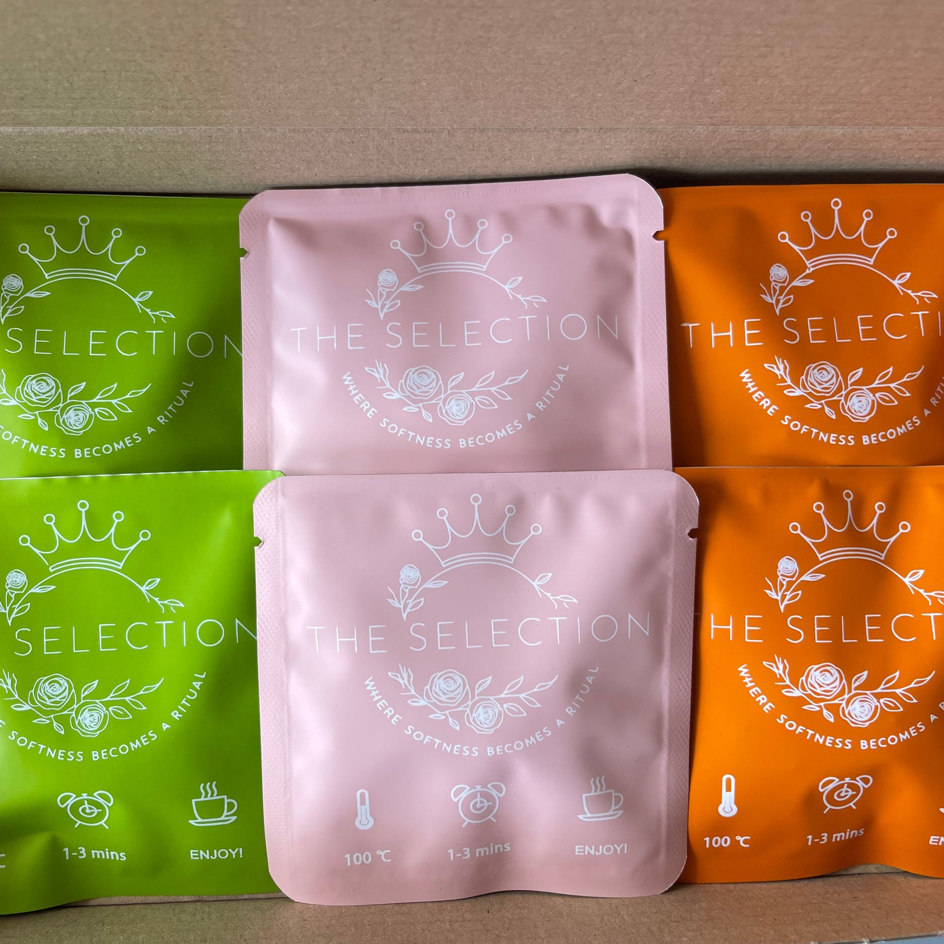 Herbal tea trio: morning, midday and evening