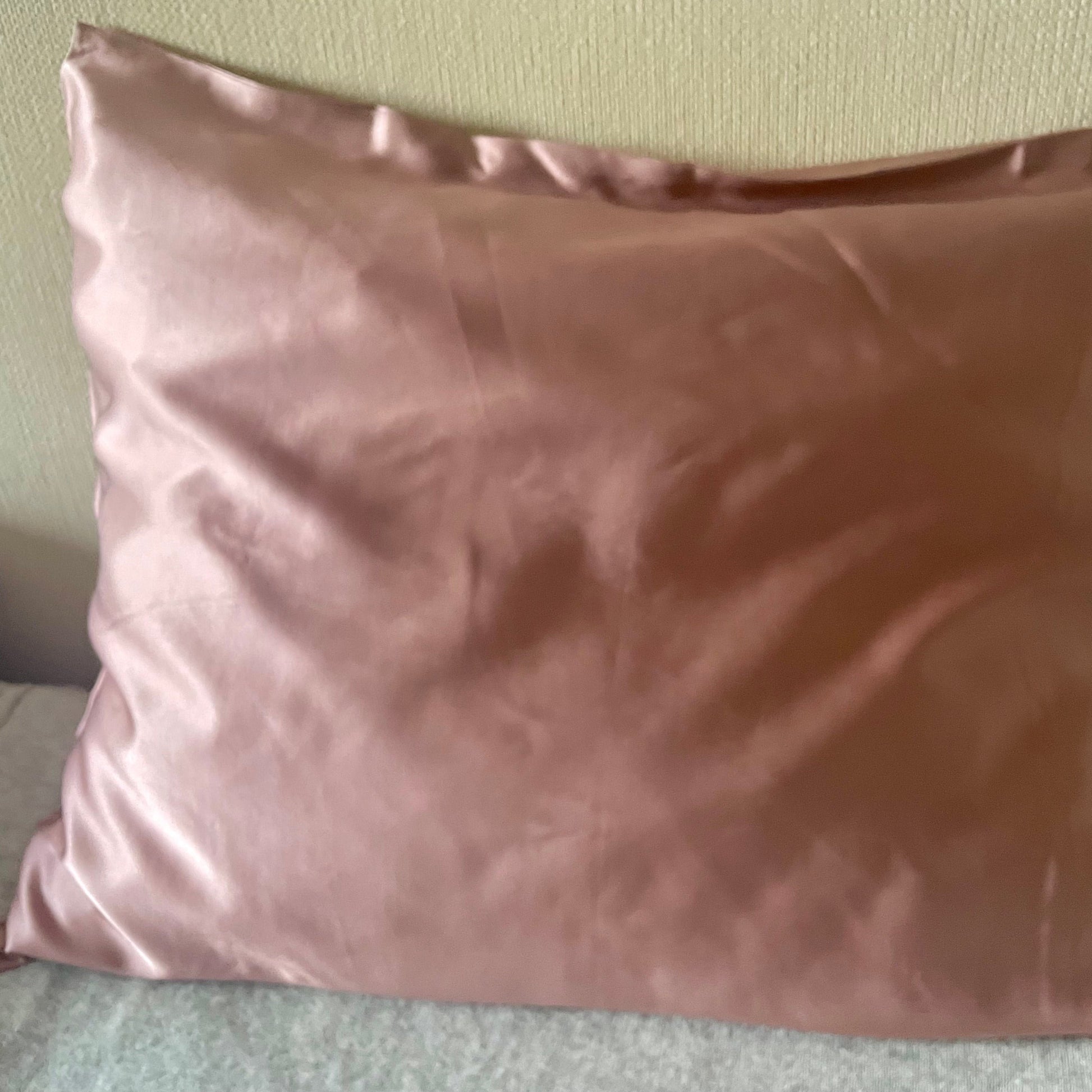 100% 22 momme mulberry silk pillowcase,rosewood color