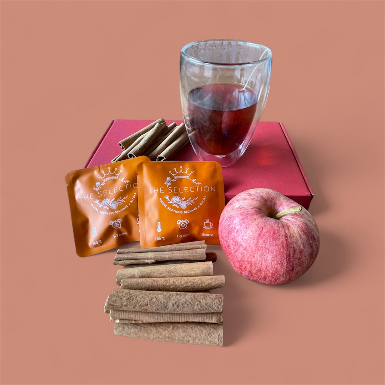 AMBER – Rooibos Apple Cinnamon Tea